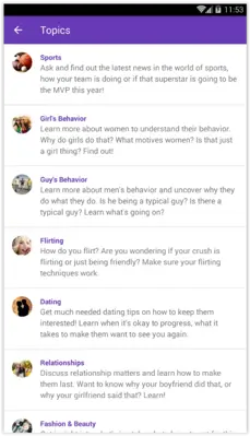 GirlsAskGuys android App screenshot 12